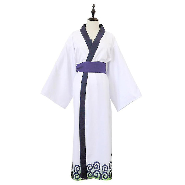 Anime Roronoa Zoro Cosplay Kostyme Wano Kuni Land Kimono Robe Full Suit Outfits Halloween Karneval Dress _ai-WELLNGS Full Set L
