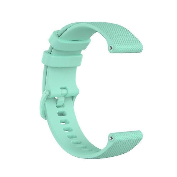 för Garmin Vivoactive 4 22mm Silikon Armband-WELLNGS Teal Green