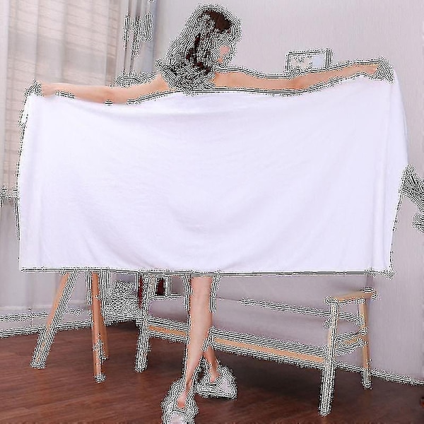 Badehåndklæde Xxl Størrelse 100 X 200 Cm Badehåndklæde Saunatørklæde-WELLNGS 0 0