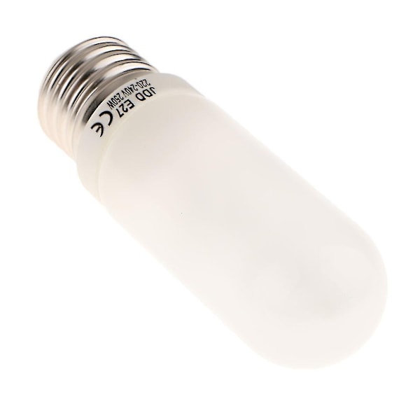 2x Jdd Type 250w 220-240v E27 Frosted Halogen Light Bulb Modeling Lamp Tube-WELLNGS