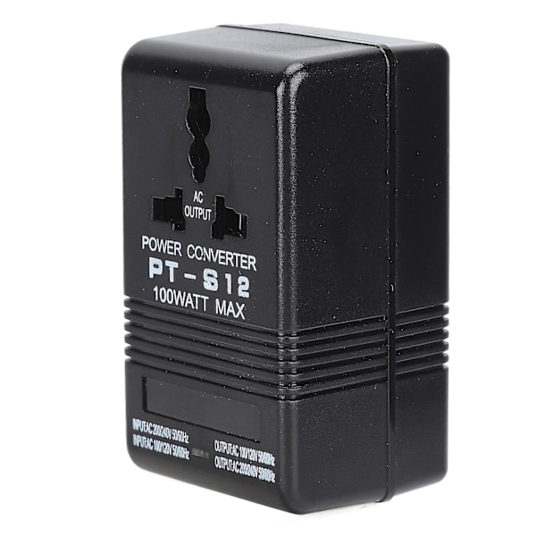 Spänningsomvandlare AC 100V-120V till 220V-240V Step Up Buck Strömadapter Transformator 100W-WELLNGS