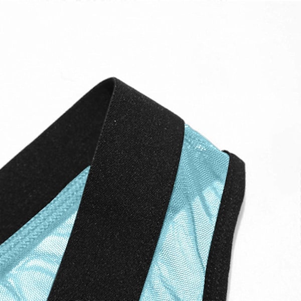 Issilke Mesh Transparent Herrstringkalsonger Herrunderkläder - WELLNGS Sky Blue XL
