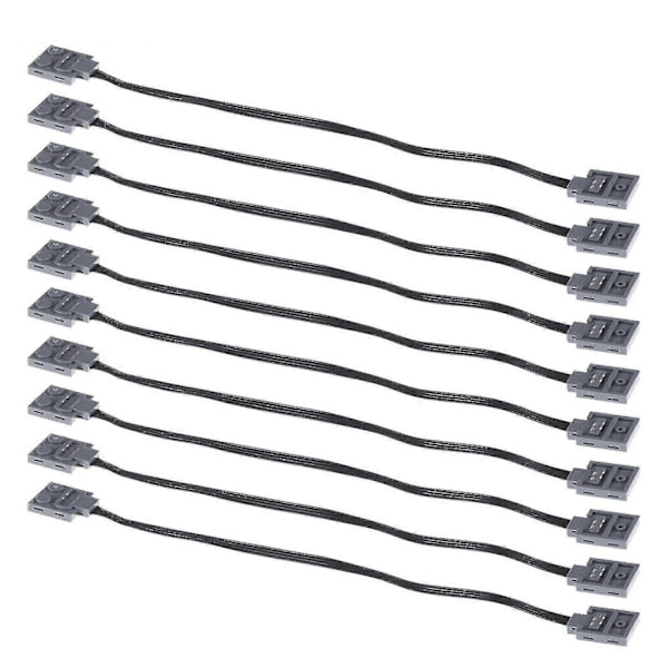 10 Pak Power Function Motor Forlængerledning 19,5 Tommer / 50 cm til Le.g.oed 8.886 Fk Fk-WELLNGS