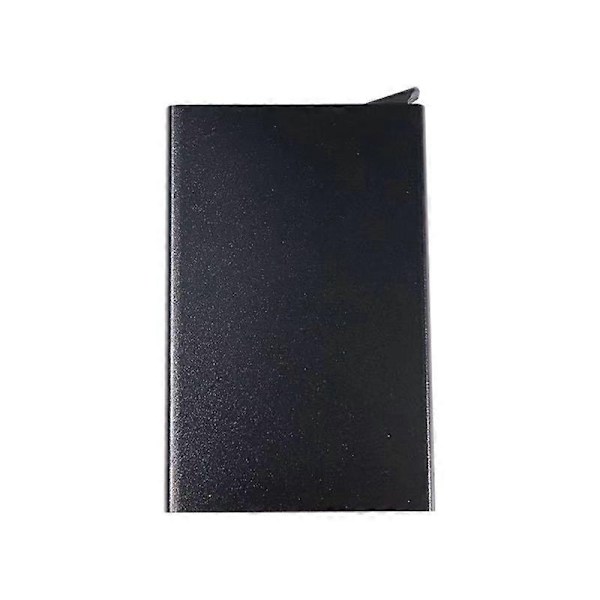 Smart Beskyttelses Wallet Kortholder sort-WELLNGS