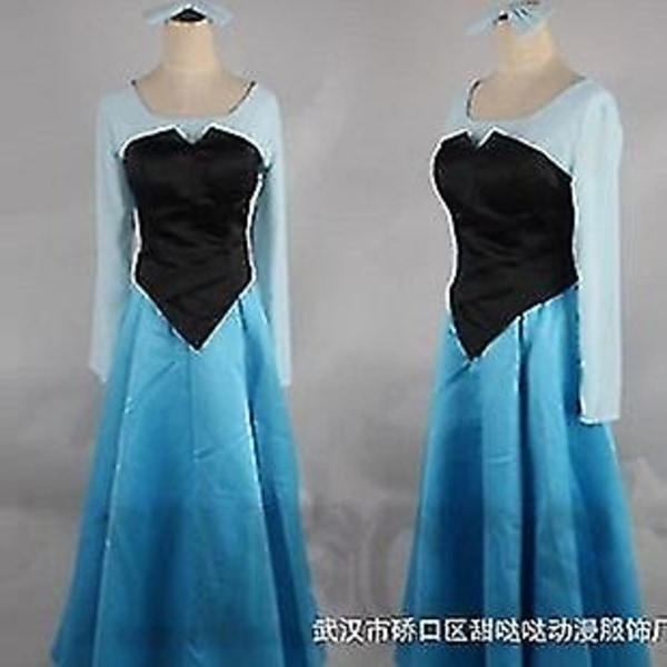 Lille Havfrue Ariel Prinsesse Ariel Cosplay Anime Kostume - WELLNGS 3XL