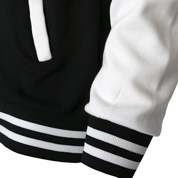 Angrep på Titan Baseball Uniform Anime Sportsklær for Menn Løstsittende Oversized X-5xl Sportsklær Personlighet Lommejakke Mann-WELLNGS M