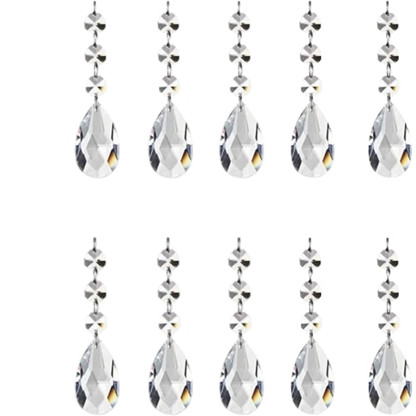 Akryl Hängkristaller Ljuskrona Prismor Drop Garland Beads-WELLNGS