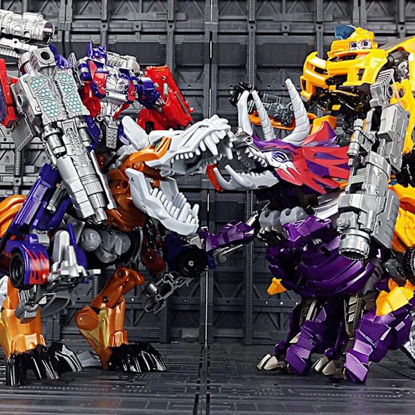 Deformation Robot Leksak, Transformers Deformerad Bil Actionfigur Modell Present till Barn Flickor Pojkar - WELLNGS yellow
