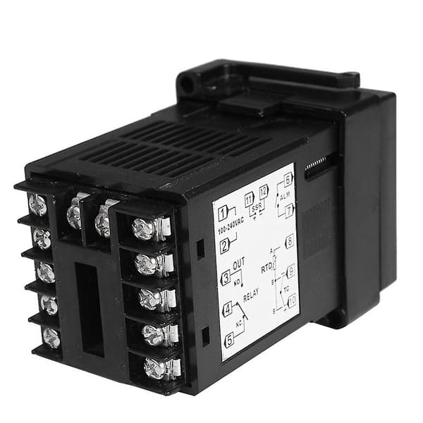 SINOTIMER MC101 Digitaalinen PID-lämpötilansäädin Celsius/Fahrenheit-tilat Anturitulo Tr-WELLNGS