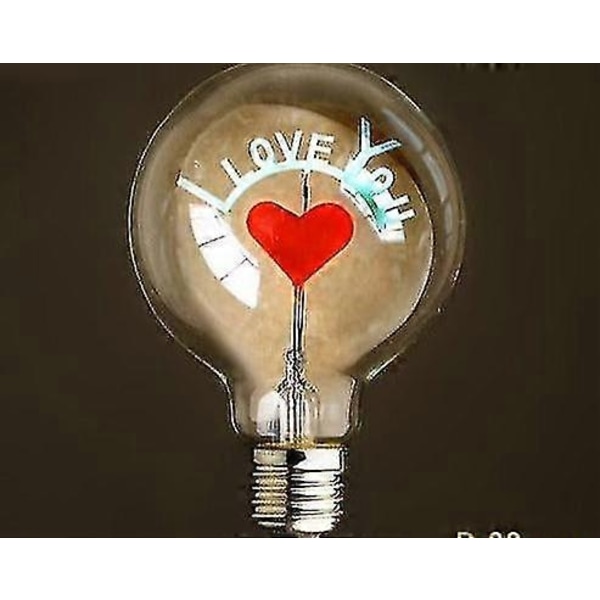 Vintage Edison Pære - WELLNGS I love you