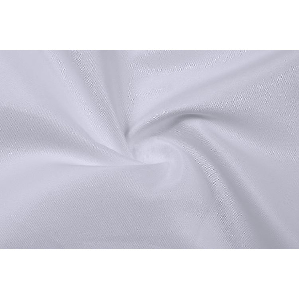 Miesten normaali istuvuinen pitkähihainen Oxford-paita - WELLNGS White XL