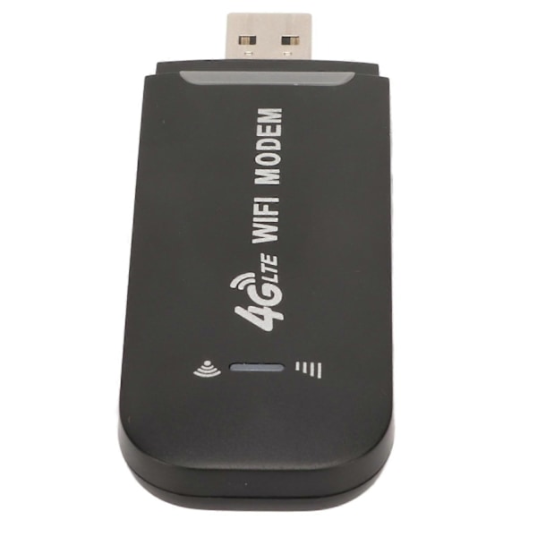 4G WiFi Router Sort Op til 10 Brugere Stabil Nem Forbindelse USB Plug and Play 4G LTE Router til Hotspot Micro SIM-kort Telefon PC-WELLNGS