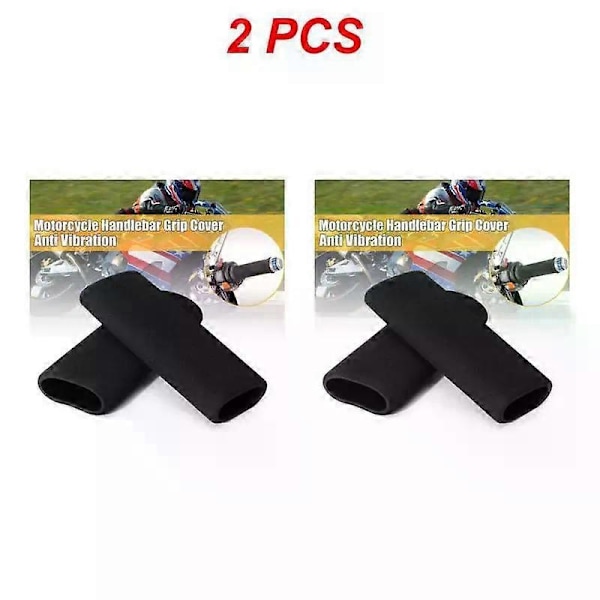 1/2/4 STK. Grip Puppies Motorcykel Grebsovertræk Skum Komfort Kompatibel med Styrgreb UK-forsendelse Styrbetræk - WELLNGS 2pcs