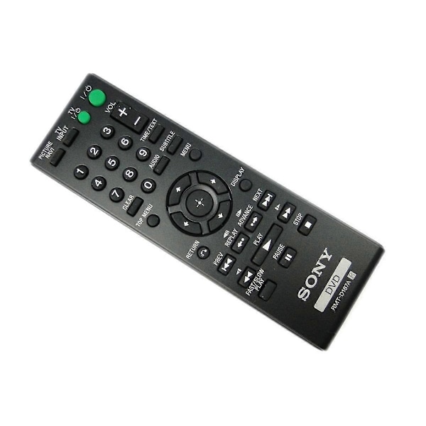 RMT-D187A Yhteensopiva Sony DVD-soittimen kaukosäätimen DVP-SR101P DVP-SR200P-WELLNGS kanssa