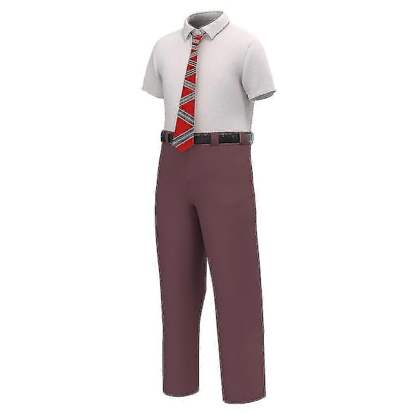 Inside Out 2 Lasten ja Aikuisten Halloween-Karnevaali Cosplay-Esitysasu Z-WELLNGS Anger M