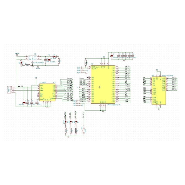 NAND FLASH-brenner NANDLite Flash-minneprogrammer-ruter for LCD-TV Spansion Winbond-WELLNGS