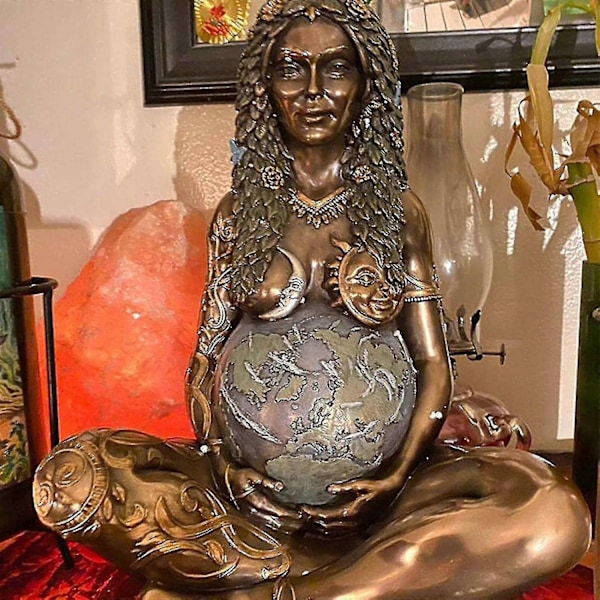 Millennium Gaia Jordmodergudinnan Te Fiti Oberonzer Staty Medium (Medium) - WELLNGS