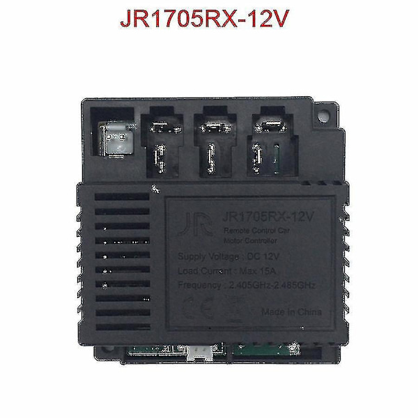 Jr-rx-12v Barnens Elektriska Bil Bluetooth Fjärrkontroll Mottagare, Mjuk Start Controller Jr1958rx och Jr1858rx/jr1738rx(+b-WELLNGS JR1922RXS Full set