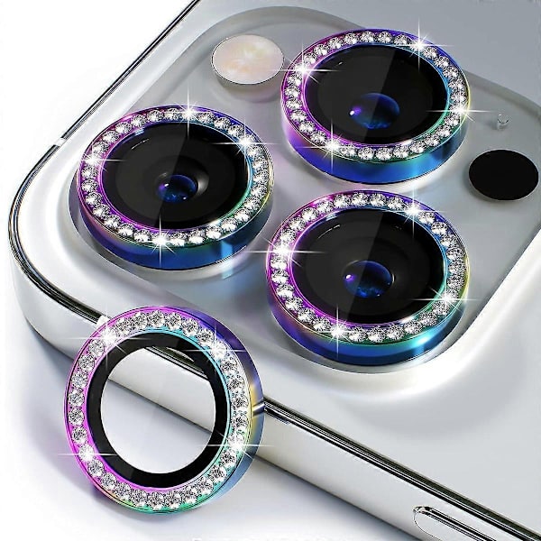 Puhelimen kameran linssinsuojat yhteensopivat iPhone 16 Pro-WELLNGS:n kanssa Style M