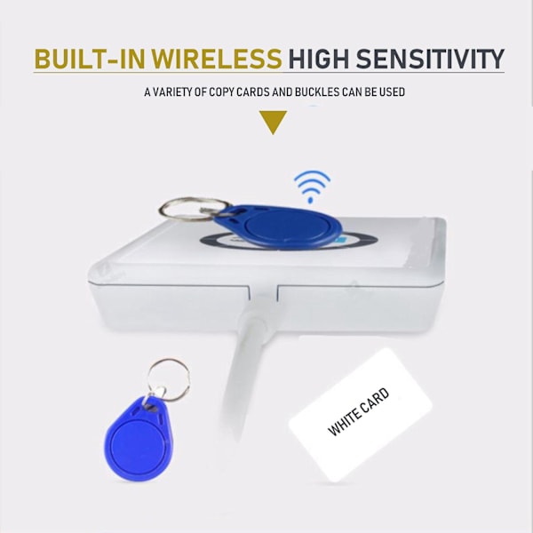 USB NFC-kortlæser og -skriver ACR122U-A9 Kina kontaktløs RFID-kortlæser Windows trådløs NFC-læser - WELLNGS