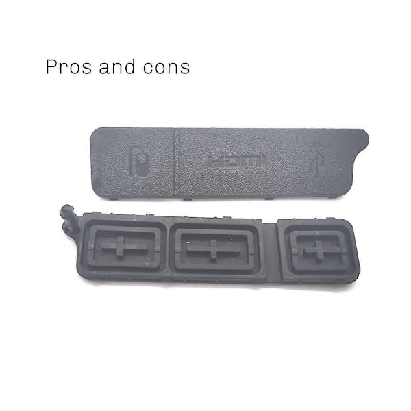 Erstatningsdekselsett for USB/-kompatibel port for Z5, Z6, Z7, Z6II, Z7II - Kameraportbeskyttelse Tilbehør - WELLNGS