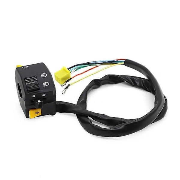 Til Suzuki GN250 GN 250 Motorcykel Styr Kontrolkontakt Horn Blinklys Forlygte Elektriske Startkontakter med Ledningsnet - WELLNGS Left Side