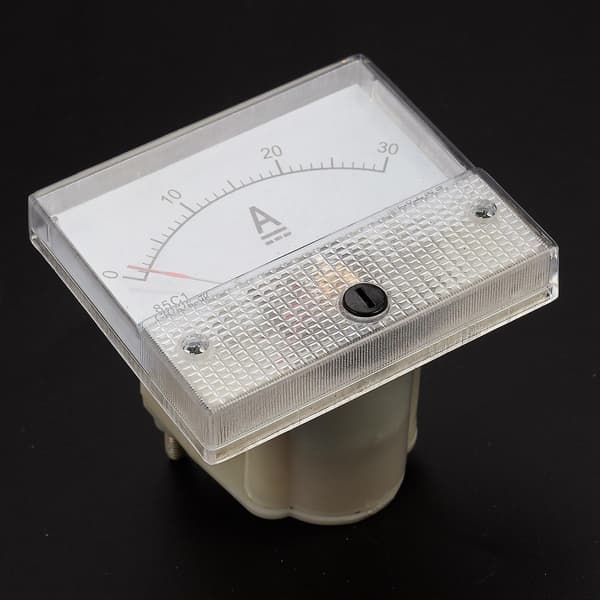 85C1-A DC Analogt Meter Panel Meter Måler 30A Amp Måler Strøm Mekaniske Ampermetre - WELLNGS
