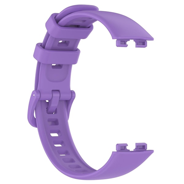 Huawei Band 8 -silikonirannekkeet, vedenpitävät urheilurannekkeet - Violetti - WELLNGS Purple Huawei Band 8