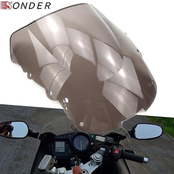 Vindskærm til Honda Cbr 1100xx Cbr 1100 Xx Super Blackbird 1996-2007 Motorcykel Røg Forrude Cbr1100xx 96-07-WELLNGS Blue