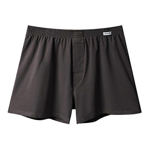 Miesten Tag-Free Bokserit Miesten Comfort Soft Alushousut Bokserit, Pehmeä Neulos Kosteutta Siirtävä Jersey B-WELLNGS dark grey 5XL