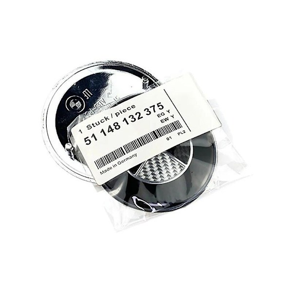 Bilemblem för bilens främre huv 45/74/82mm för E30 E38 E39 E46 E60 E61 X1 X3 X4 X5 X6 E70 x 5 bakre bagageutrymme rattdekal~2267-WELLNGS