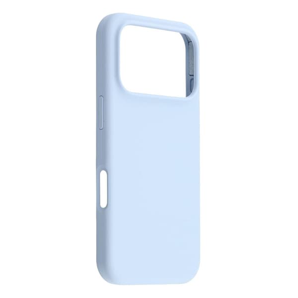Slitesterkt støtsikkert silikondeksel til iPhone 17 Pro - lingling Light blue Baby Blue