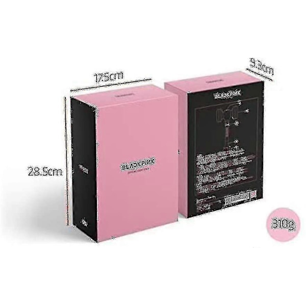 Blackpink Lightstick Hjerte-/hammerformet Kpop Led Lampe Stick Koncert Lampe Hiphop Lightstick Fluorescerende Stick til Blackpink Fans-WELLNGS