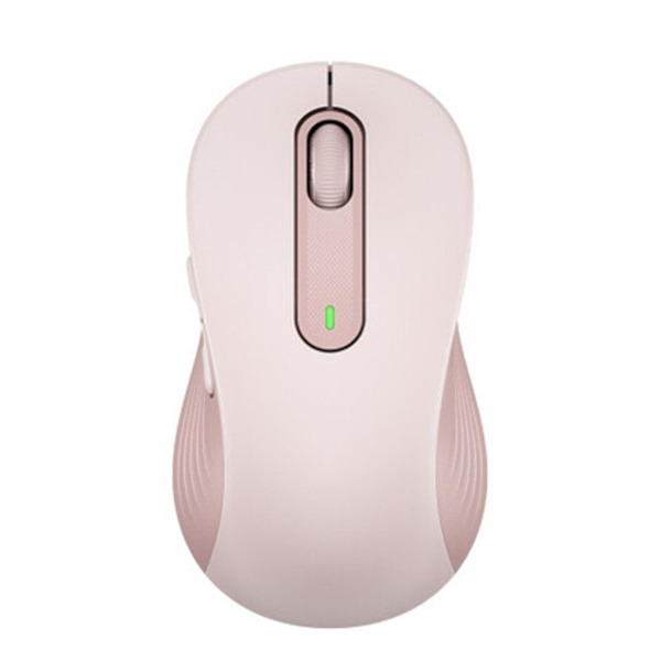 M650 Trådløs Mus 2.4GHz Bluetooth-kompatibel Dobbelt Tilstand Ergonomisk DPI Justerbar Stum Mini Letvægts Universal Trådløs Computer -WELLNGS Pink