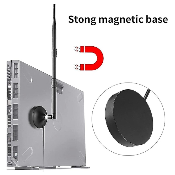 Helium Hotspot Miner Inomhusantenn 8dbi 39cm för Nebra Bobcat med Sma Hon till Rp-sma Han Adapter - WELLNGS