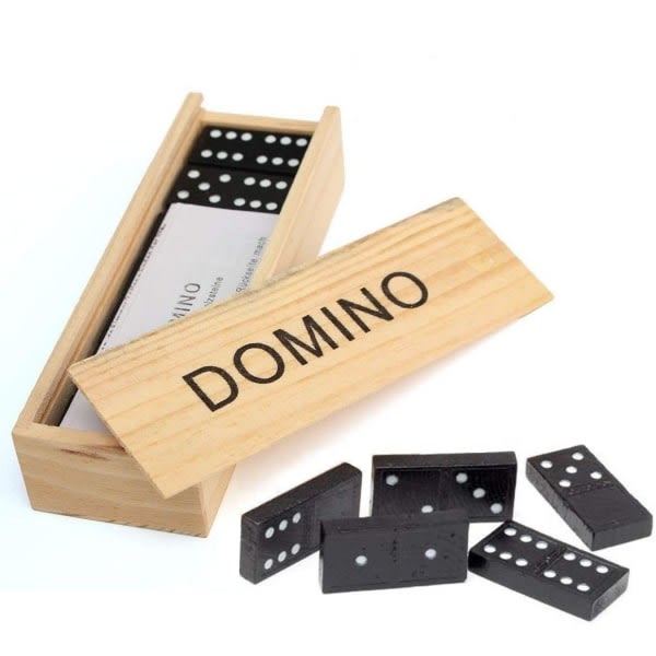 Domino set / Domino laatat - Domino Game Beige-WELLNGS