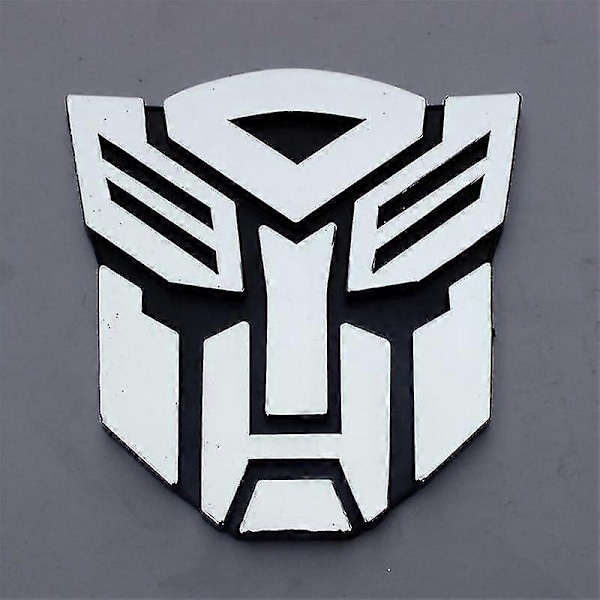 3D Logotypsskydd Autobots Transformers Badge Grafisk Dekal Bilsticker - WELLNGS Autobots