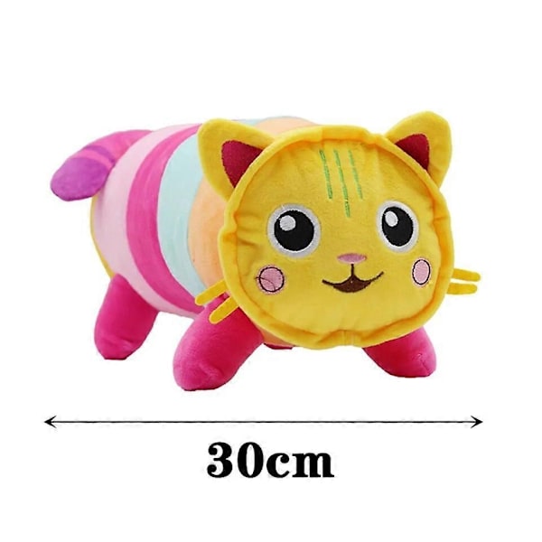 Senaste 10 Gabby's Dollhouse Plyschleksaker Mercat Tecknad Gosedjur Sjöjungfru Katt Plyschleksak Docka Barn Födelsedag Julklapp-WELLNGS 8