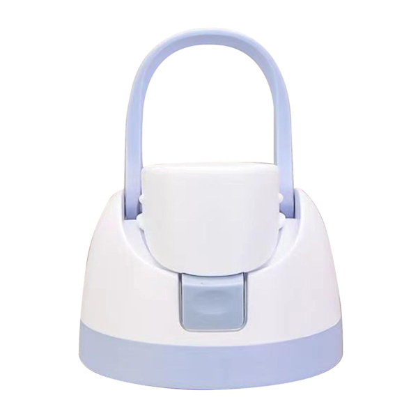 Ersättningslock för OWala Thermo Bottle One Button Vattenflaska Topplock Ingen läckage Vatten Flip Lock-WELLNGS Light Blue