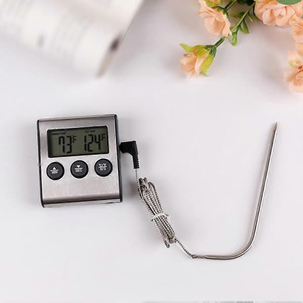 Grilltermometer Kjøkkentermometer Røyktermometer Grilltermometer - WELLNGS