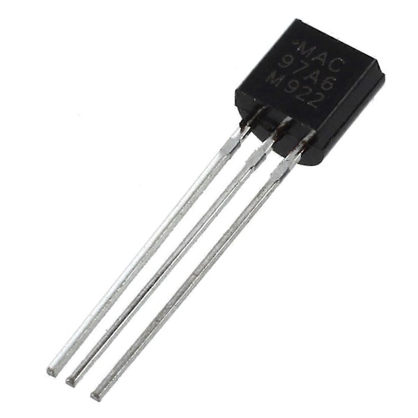 15st MAC97A6 97A6 Bidirektionell Triac Thyristor 600V 1A - WELLNGS