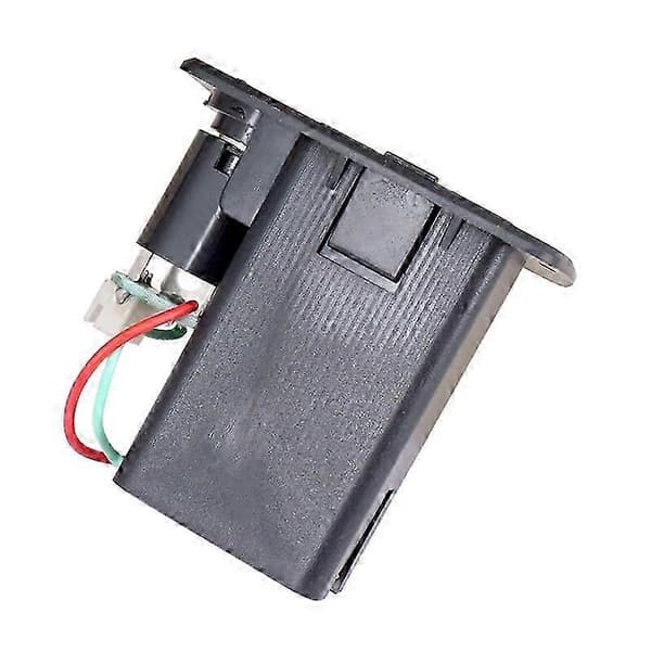 ABS 9V Batterilåda för Gitarrpickup Kompatibel Elektrisk Akustisk Gitarr-WELLNGS