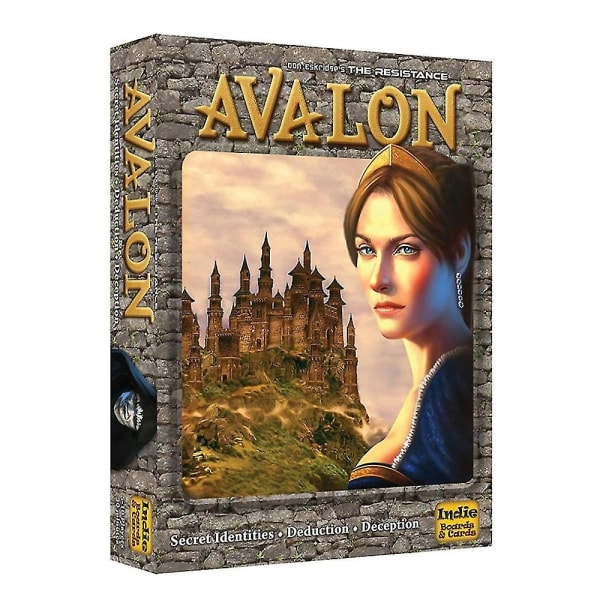 The Resistance Avalon Card Game Indie Board & Cards Social Deduction Party Strategi Kortspel Brädspel-WELLNGS