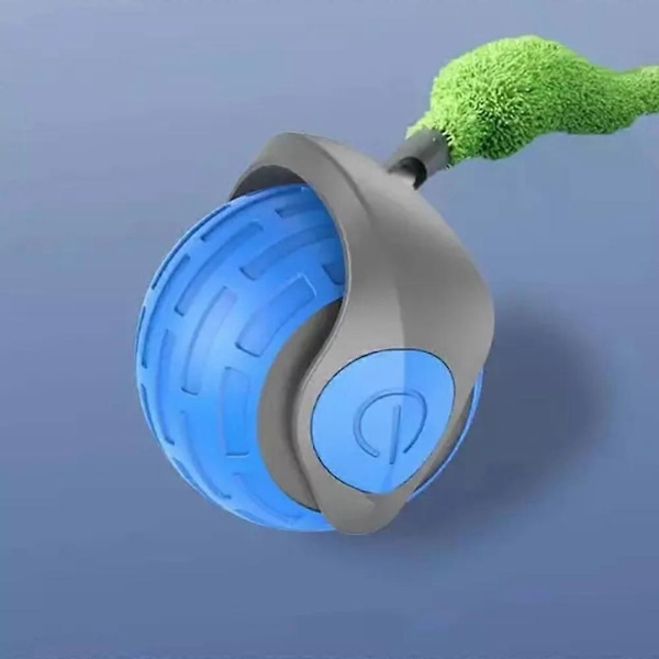Speedy Tail 2.0, Speedy Tail Kattleksak, Speedy Tail 2.0 Kattleksak, Automatisk Rörlig leksak - WELLNGS Blue