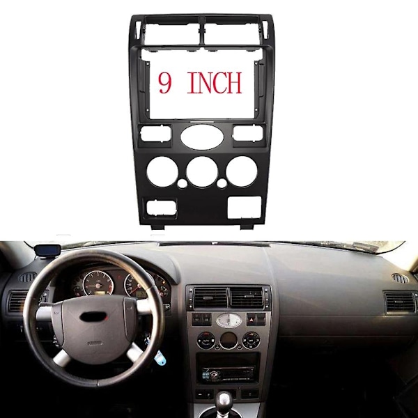 9 tuuman Fasxia-auton äänikehys Autoradion Fascia, GPS-navigointi Fascia-paneeli MONDEO SEDAN 2000-2003-WELLNGS