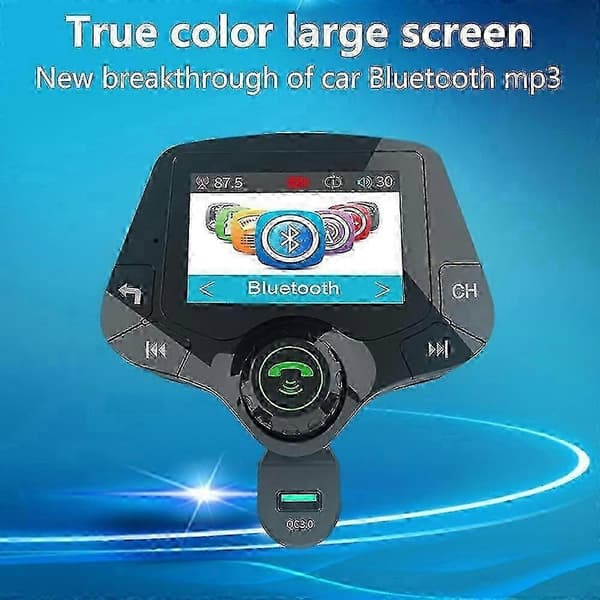 2\" Näyttö DAB Digitaalinen Radio Bluetooth USB-lataus Auto DAB/DAB+ Adapteri - WELLNGS