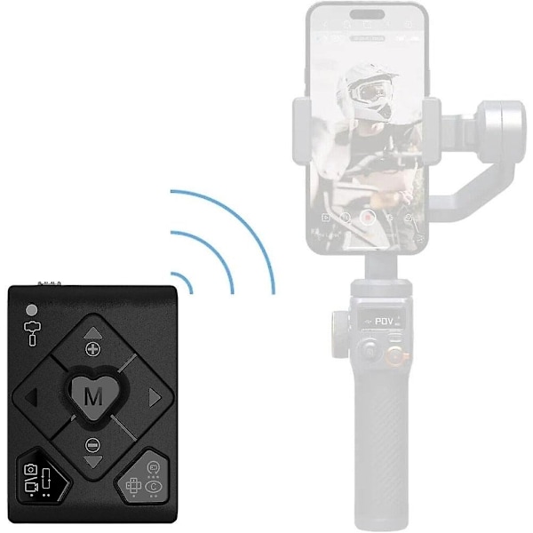 Hohem trådløs fjernbetjening iSteady M6 X2 V2S V2 Q XE Gimbal Stabilisator-WELLNGS Black