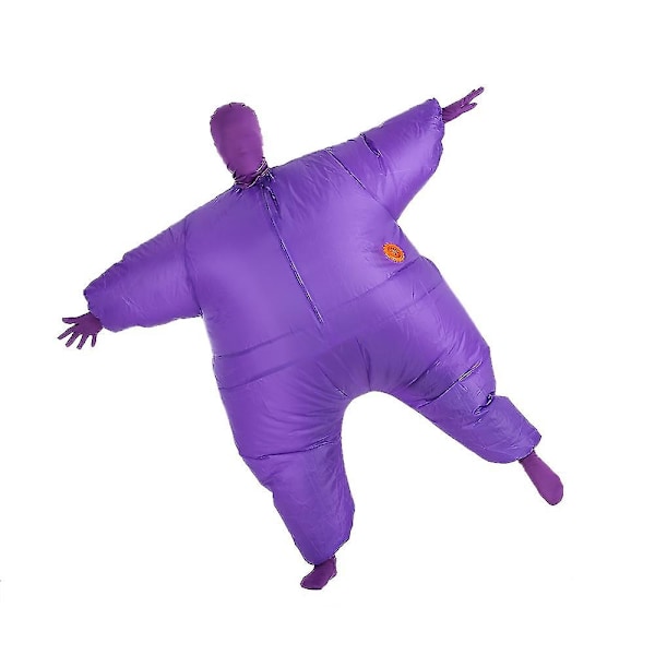 Lilla Voksen Decdeal Sjov Voksen Størrelse Oppustelig Helkrops Kostume Dragt Luftblæserdrift Blæsende Fancy Dress Halloween Sportsfest - WELLNGS