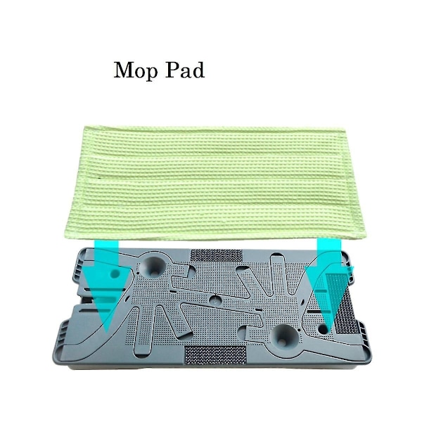 4 kpl Moppiliina Vorwerk Kobold Sp600 Mf600 Imurin Varaosat S Tarvikkeet Märkäkuiva Pyyhi-WELLNGS 0 0