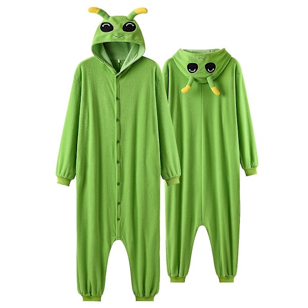 Ku Kigurumi Anime Onesies Kvinner Menn Overalls Morsom Søt Dress for Voksen Vinter Pyjamas Festival Antrekk Dyrekostymer Jumpsuit Høy Kvalitet-WELLNGS SQ-24 M( fit 161-164cm)